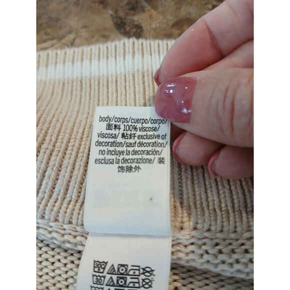 Pink Cambridge polo  cropped Academia school girl knit sweater 2XL‎ - Picture 8 of 9